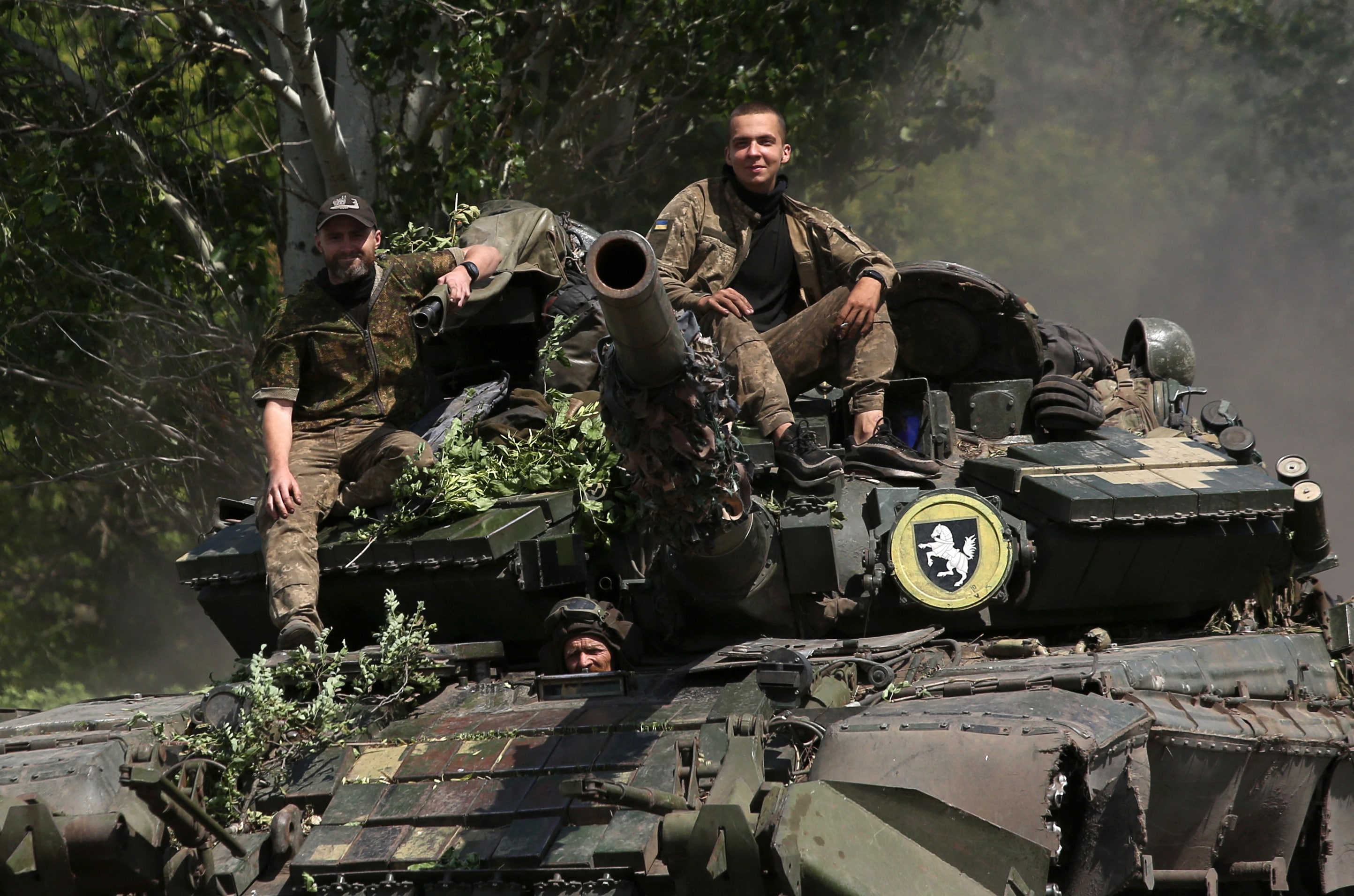 Tanque de Ucrania