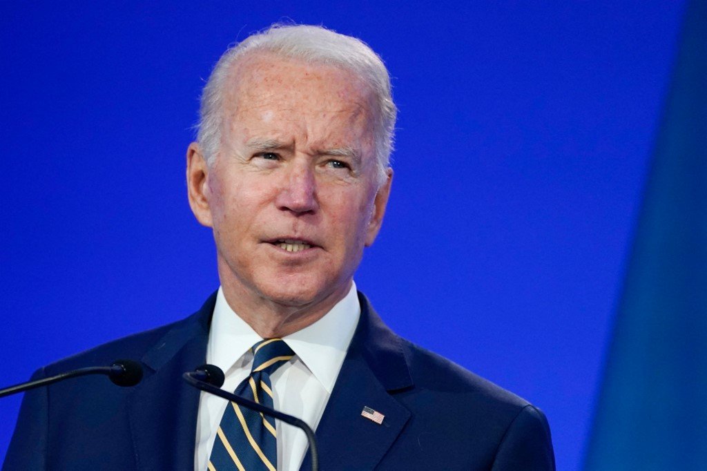 L’utilisation par Joe Biden de l’expression Inch’Allah lors d’un débat des candidats à l’élection présidentielle américaine de 2020 a suscité de vives discussions en ligne (AFP)
