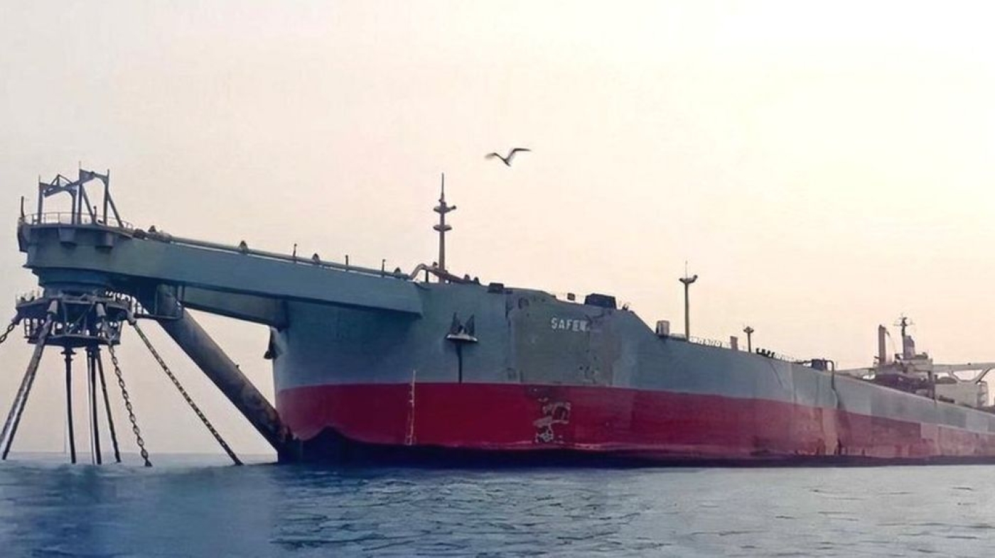 The FSO Safer tanker is beyond repair and is moored off Yemen’s Red Sea coast containing more than a million barrels of oil