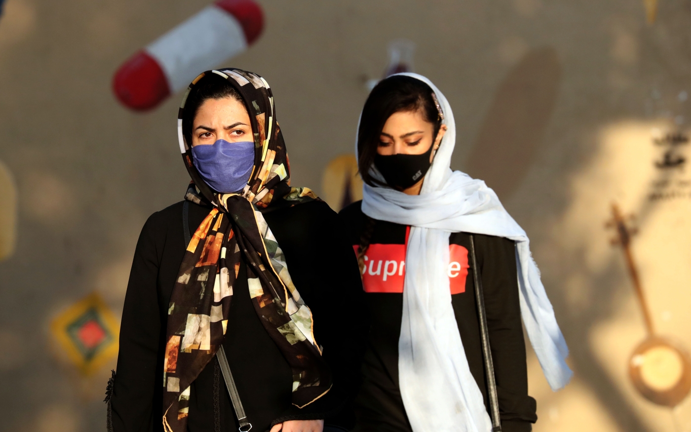 Des Iraniennes dans la capitale Téhéran, le 19 octobre 2020 (AFP)