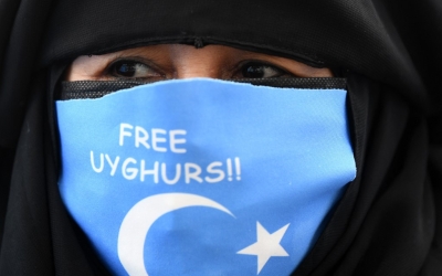 Activista arrestado por falsa 'amenaza de bomba' después de protesta pro-uigur en Londres