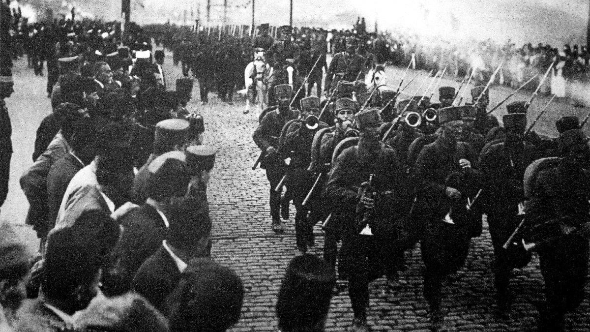 Les troupes turques entrent à Istanbul le 6 octobre 1923 après avoir libéré la ville des forces alliées (Creative Commons)