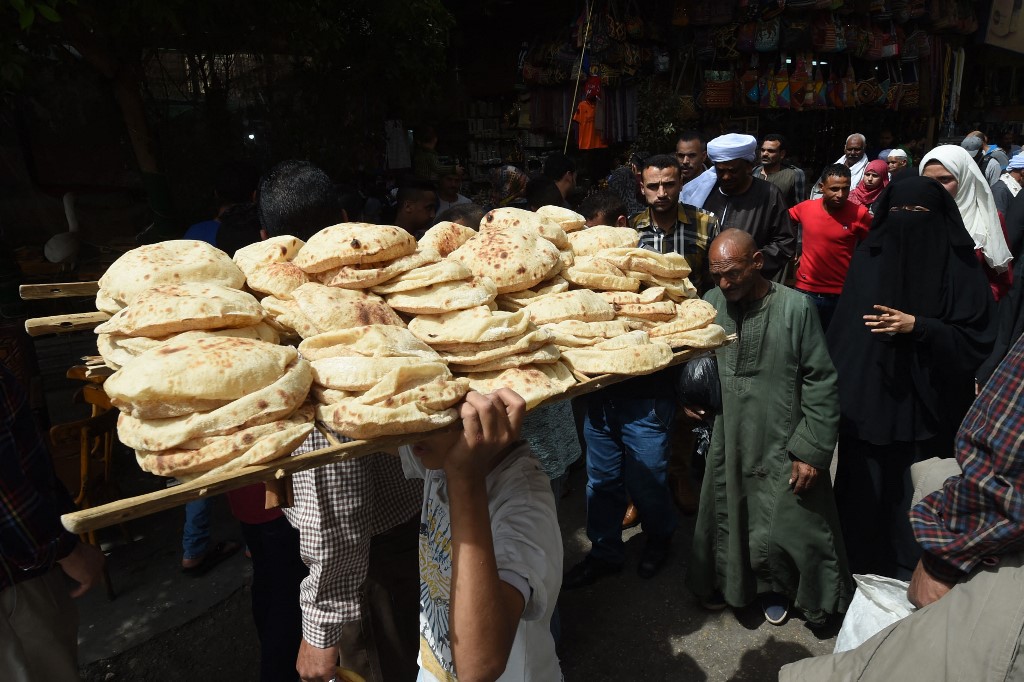 egypt bread afp