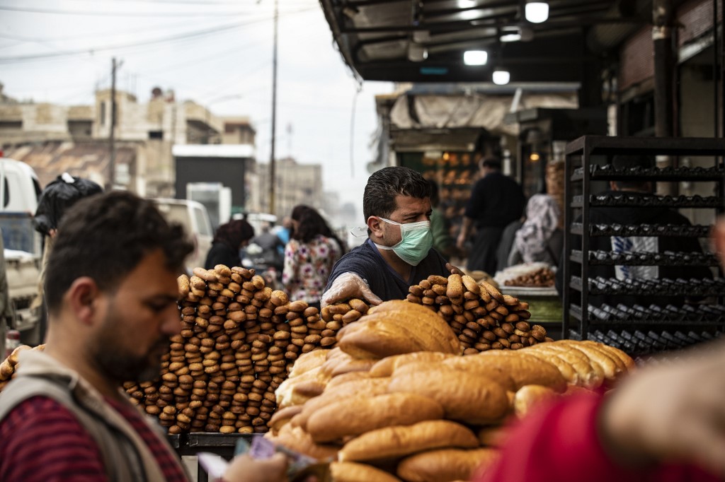 Comme d’autres produits de base, le pain a été rationné dans certaines régions de la Syrie (AFP)