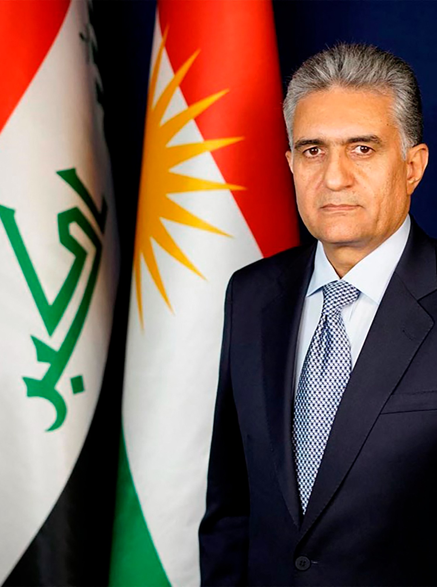 Kurdistan interior minister Rebar Ahmed, who is a candidate for Iraq's presidency (AFP)