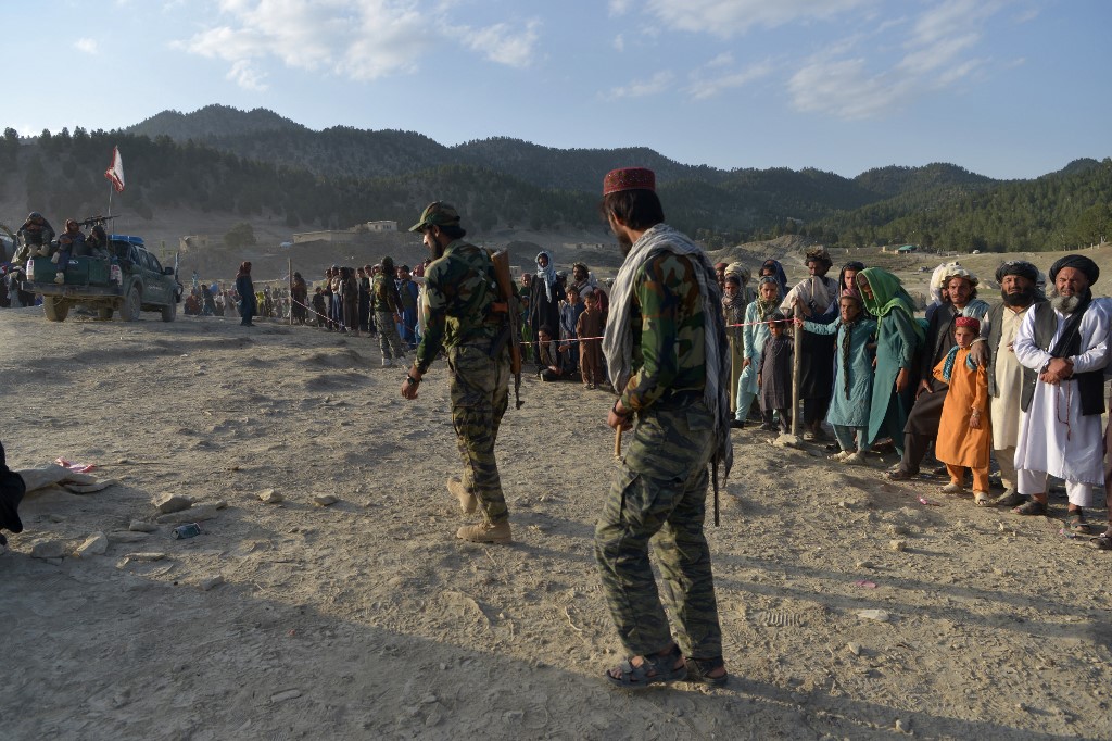 Taliban earthquake aid