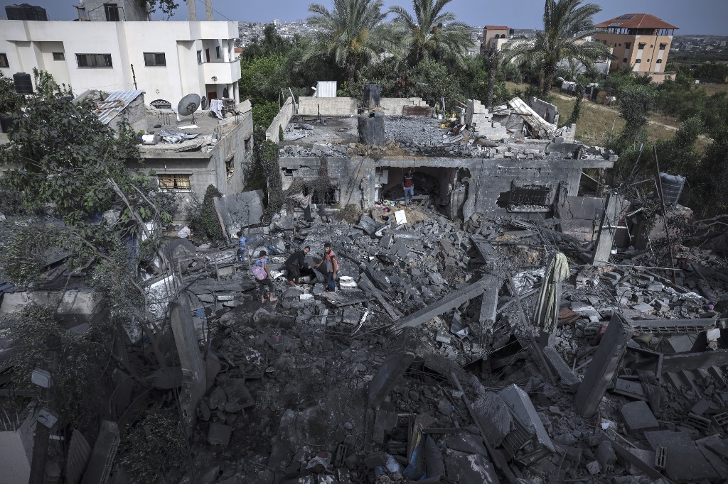 shelling destruction homes