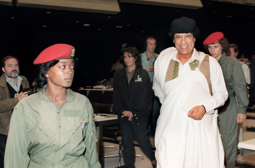 Gaddafi bodyguards