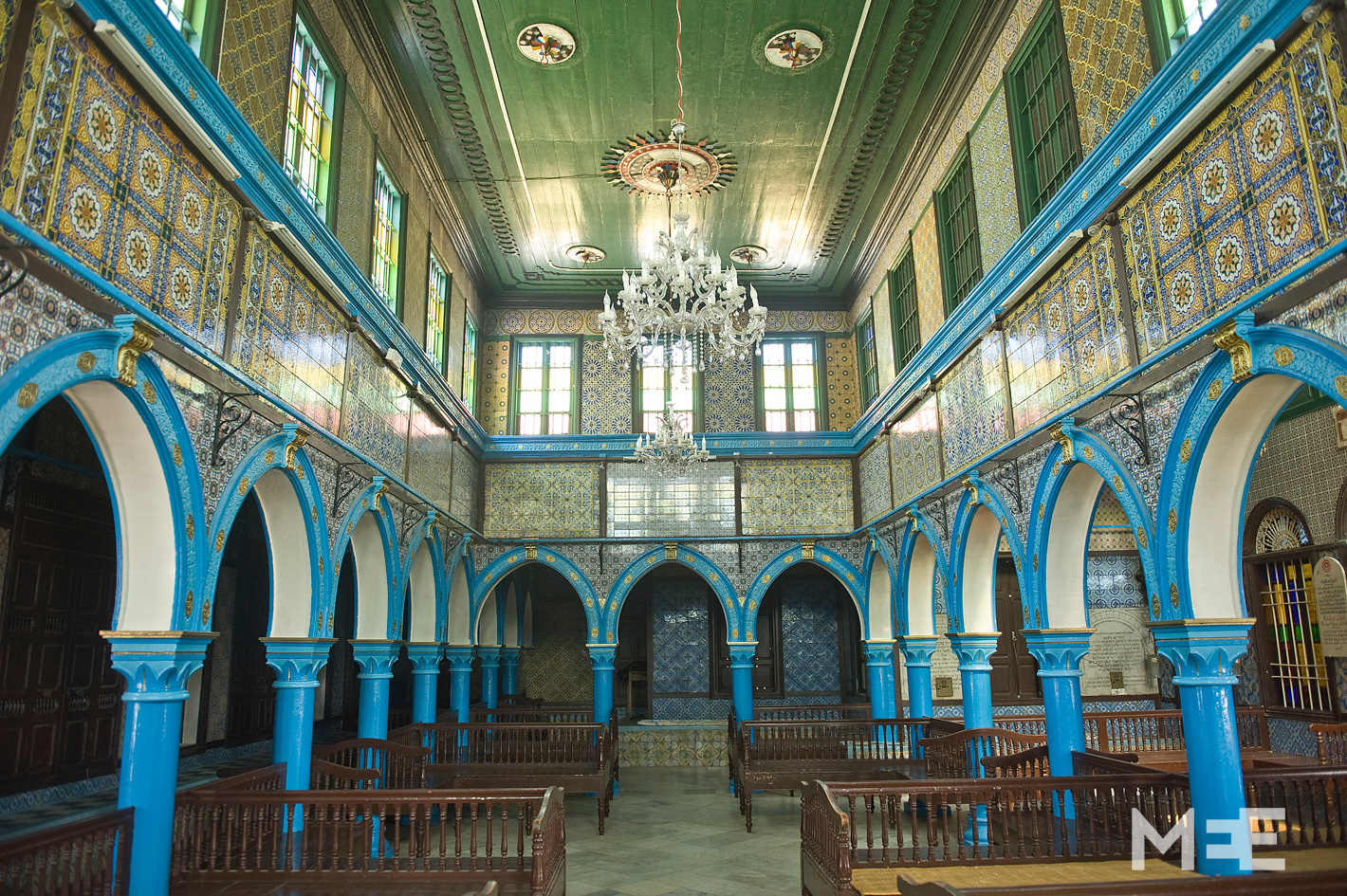 La synagogue de la Ghriba sur l’île de Djerba (MEE/Rik Goverde)