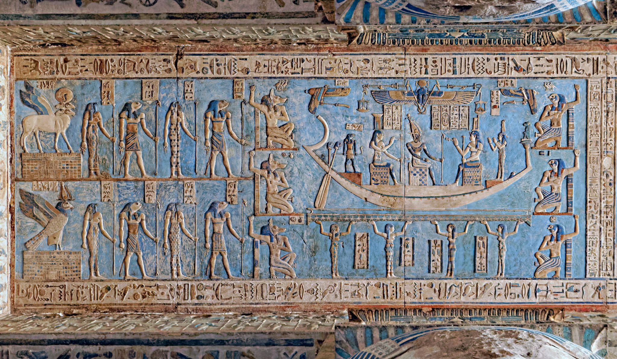 Dream chambers, like this one at the Dendera temple in Egypt's Qena Governate, were once used to help find meaning to dreams (Creative Commons)