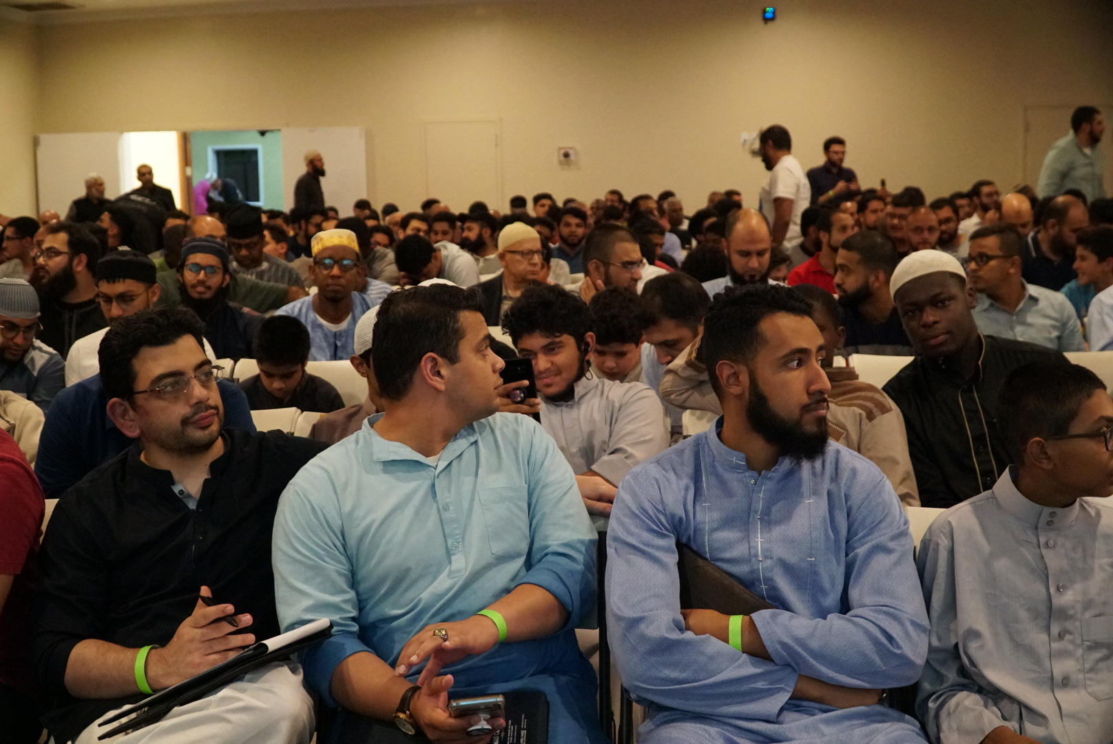 Event in New Jersey on Malcolm X (Azad Essa/MEE)