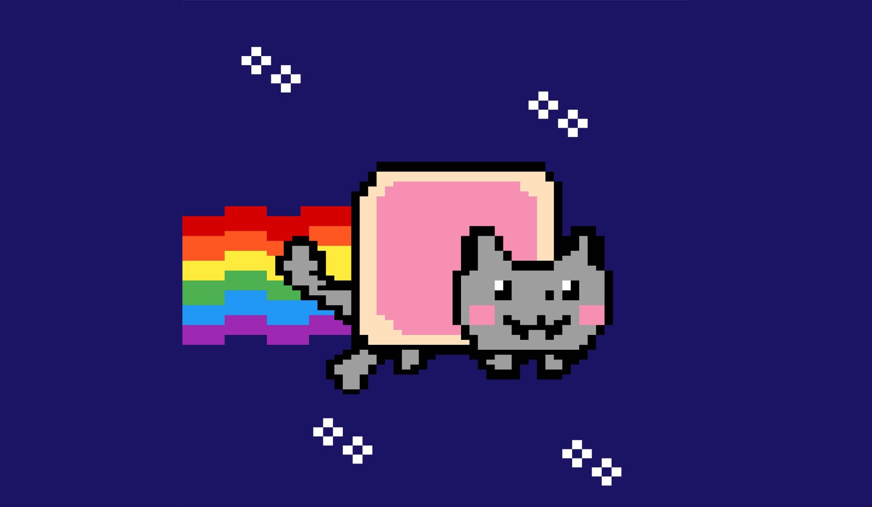 Nyan Cat is a YouTube video uploaded in April 2011, which became an internet meme (Screengrab/ Twitter)