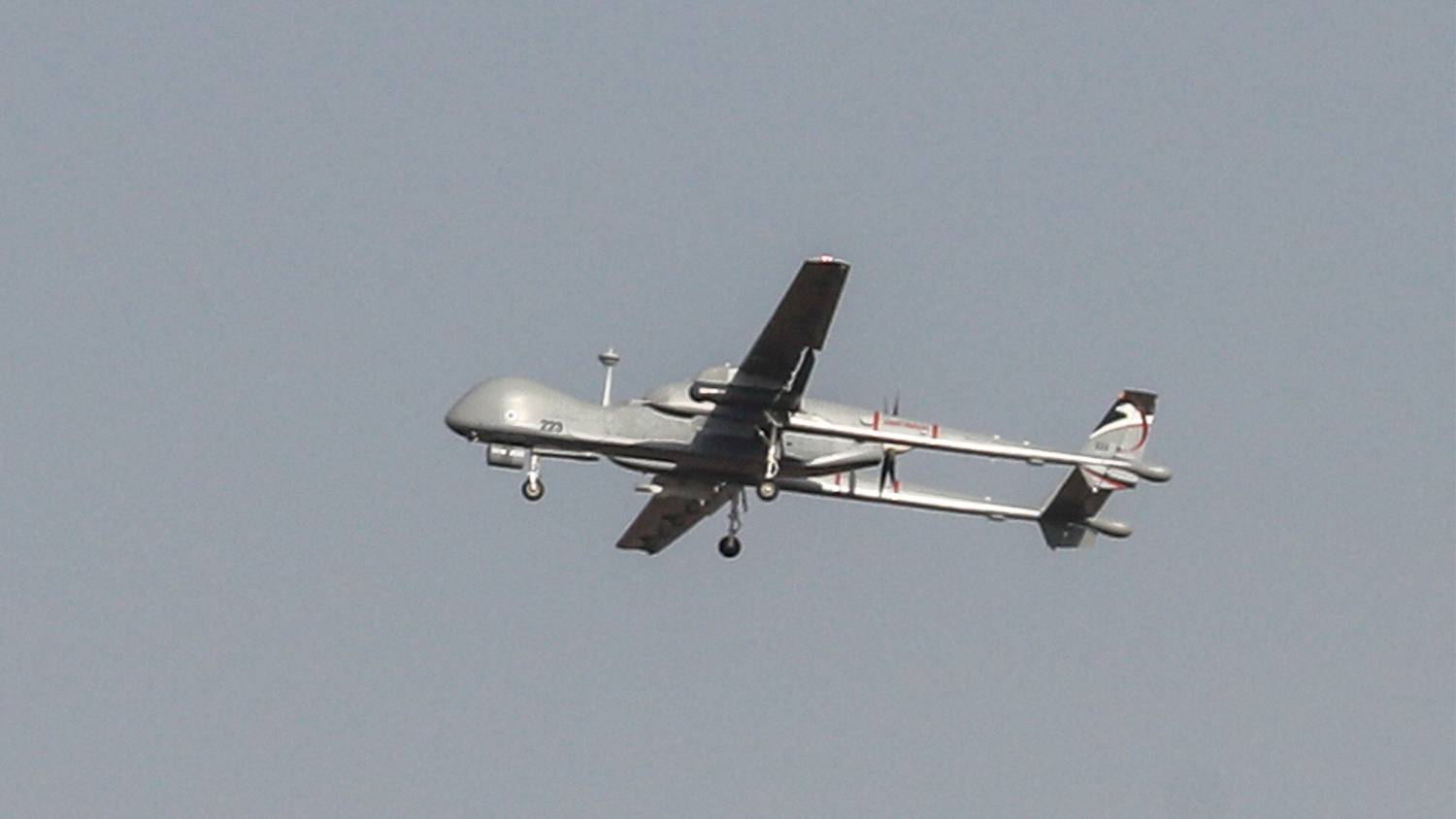 The Heron drone was first tested on innocent Palestinians before being exported to Europe and the US (Ahmad Gharabli/AFP)