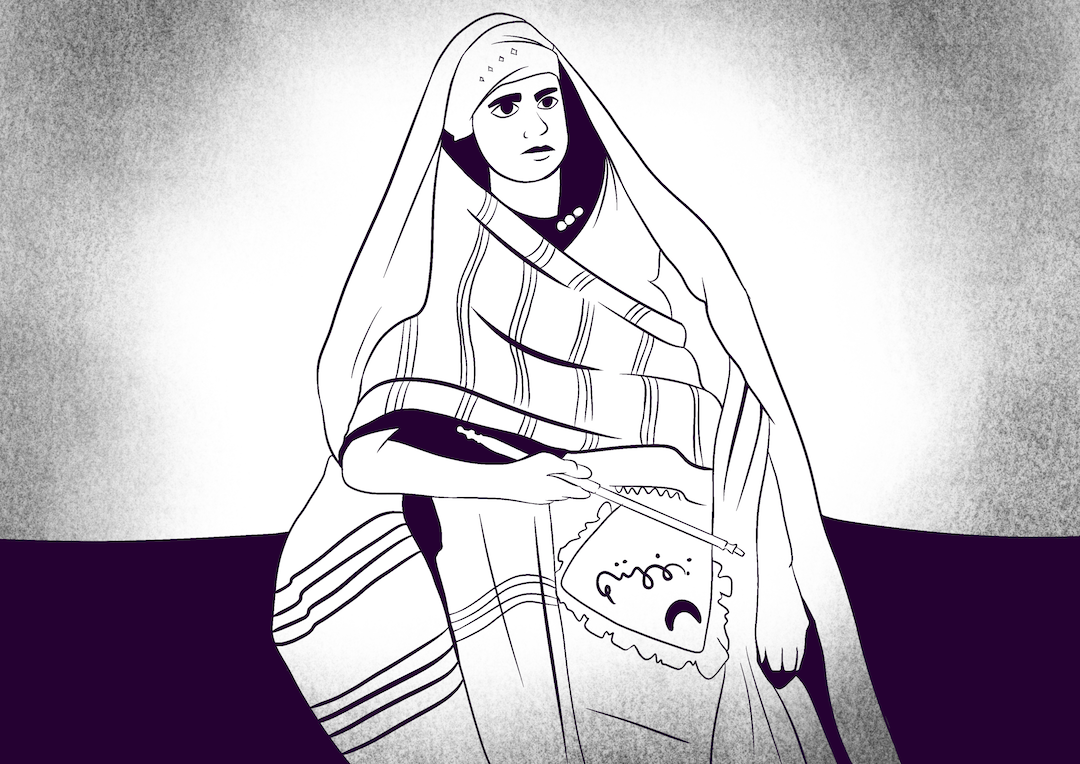 Isabelle Eberhardt (illustration de Mohamad Elaasar)