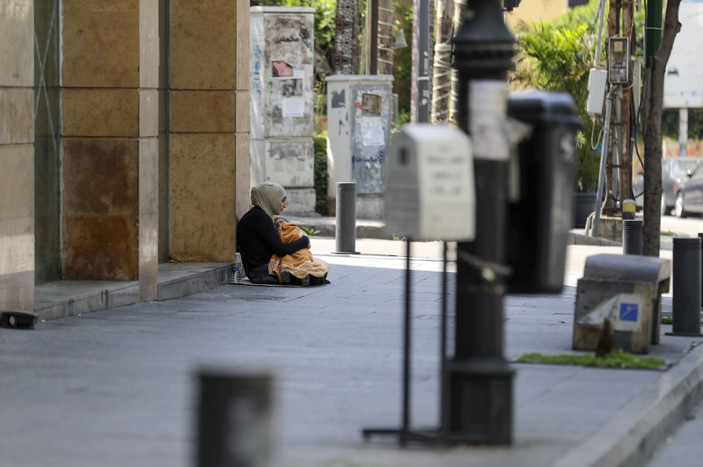 « 23 % de la population libanaise se trouve dans une situation d’extrême pauvreté, contre 8 % en 2019 », selon la CESAO (AFP)