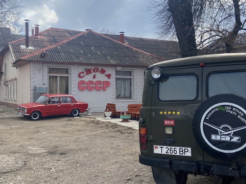 Back in the USSR cafe