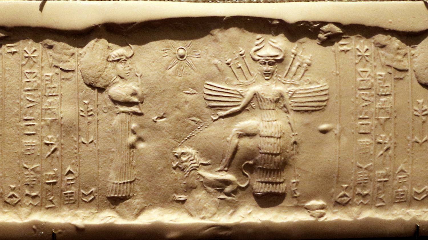 Inanna, also known as Ishtar is an ancient goddess associated with the planet Venus (CC/Wikipedia)