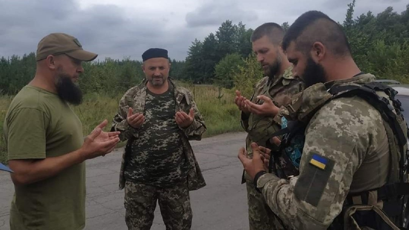 Ukraine Muslim soldiers