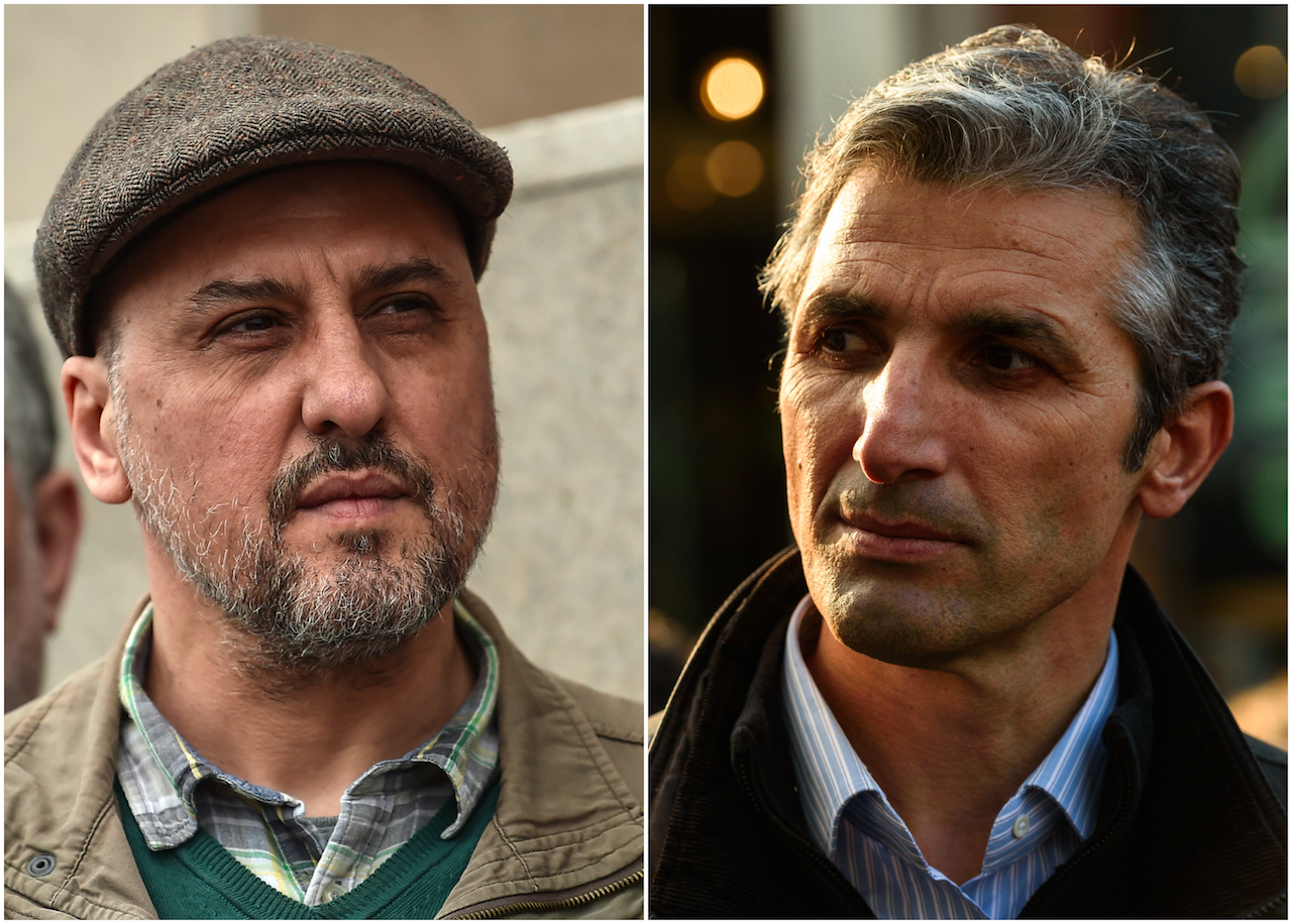 Ahmet Şık (à gauche) et Nedim Şener (AFP)
