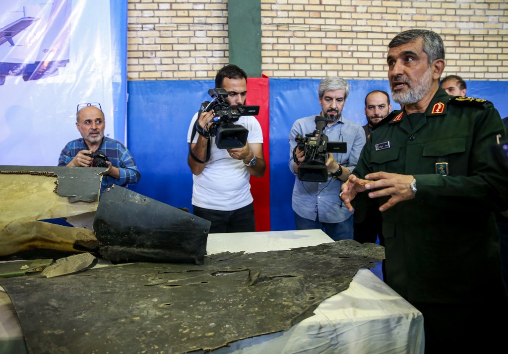 'We have always prepared ourselves for a full-fledged war,' said Iranian revolutionary guards commander Amir Ali Hajizadeh (AFP)