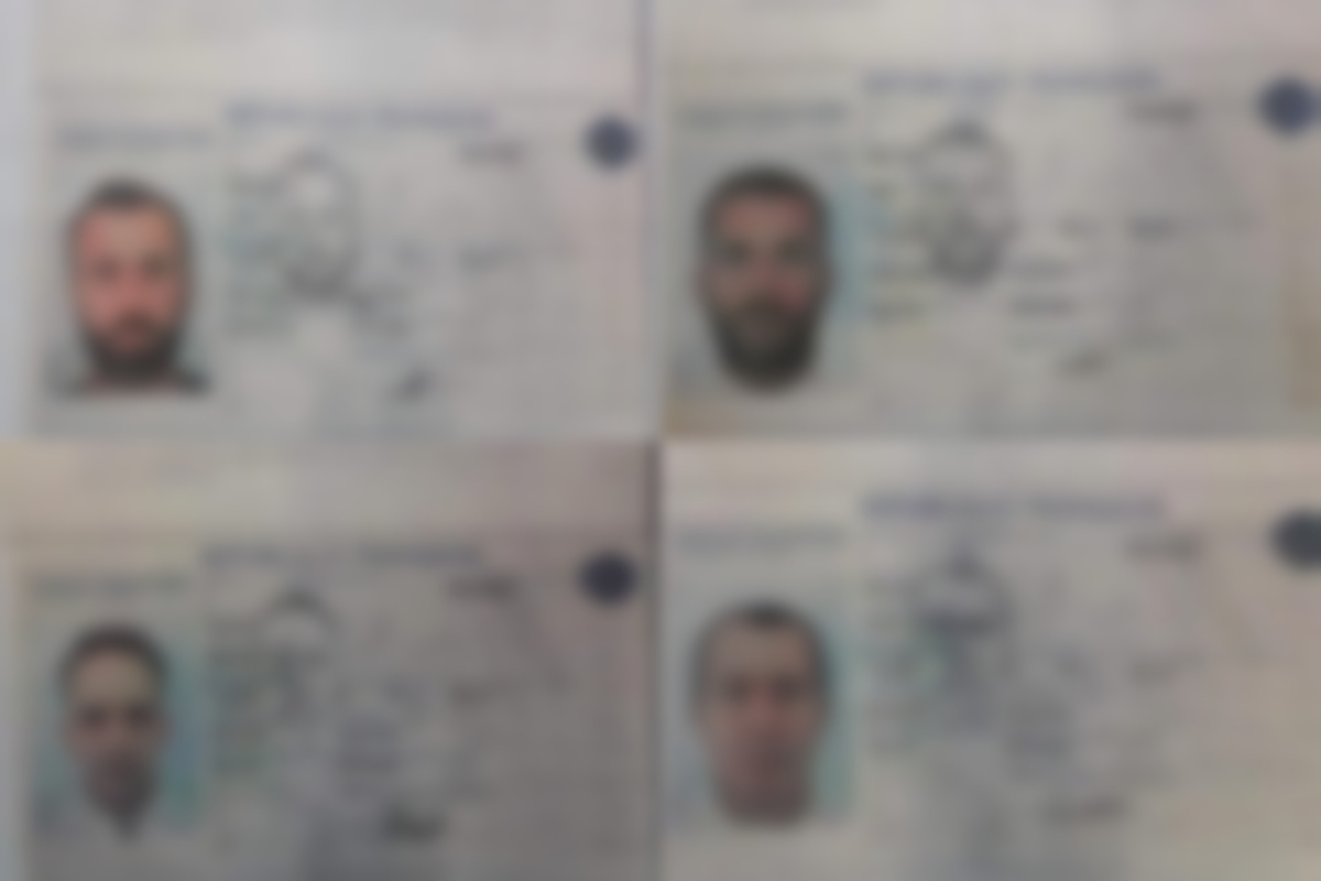 MEE obtained photos of the passports of the armed men who were trying to cross into Tunisia from Libya