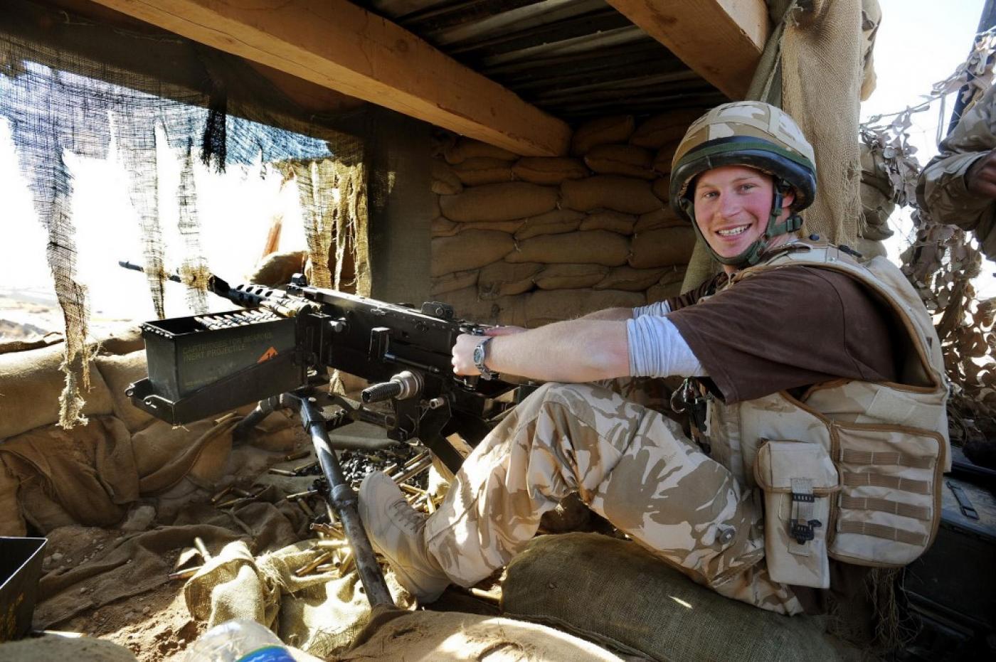 Prince Harry in the British military (AFP)