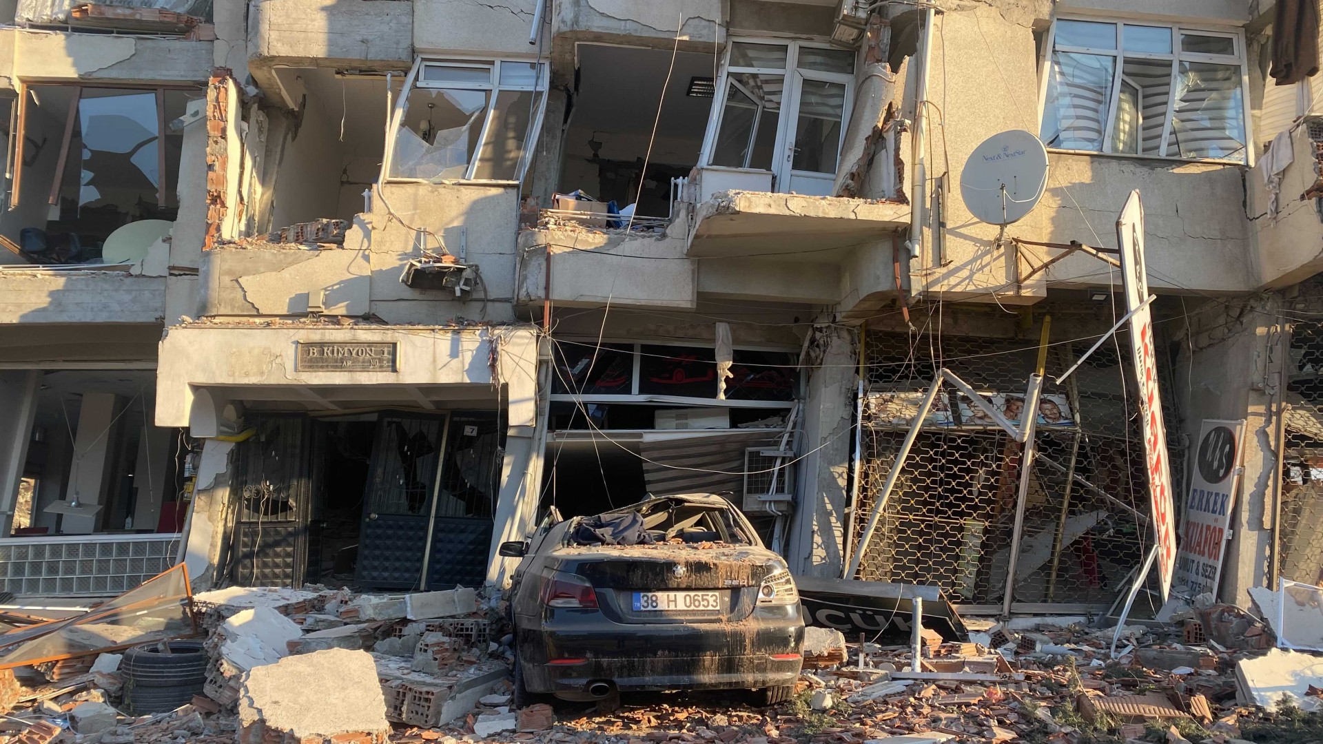 Thousands remain unaccounted for after buildings across Antakya collapsed after the 7.8 magnitude earthquake killed thousands across Turkey and Syria (MEE/Safa Ben Said)