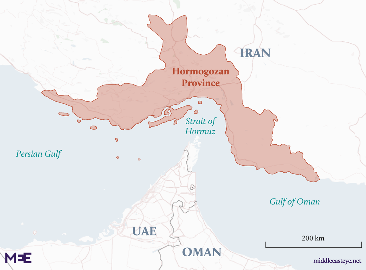 Iran shoots down US drone amid escalating Gulf tensions - Map