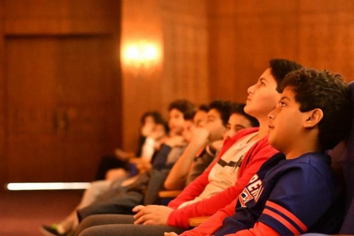 Advice Seekers montre parfois aux élèves des films sur le harcèlement scolaire produits par l’organisation (avec l’aimable autorisation de Mostafa Ashraf) 