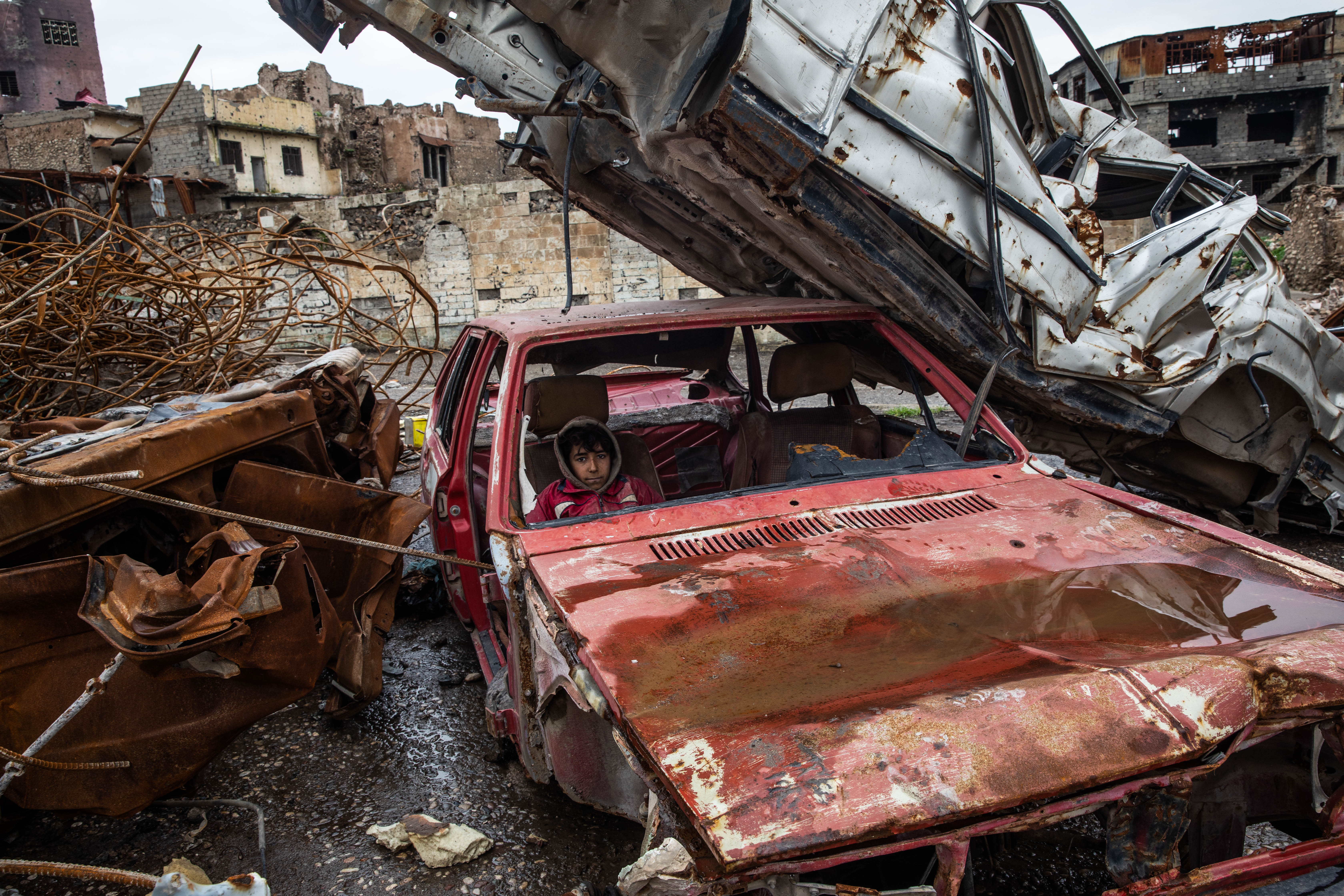 Mosul scrapyard