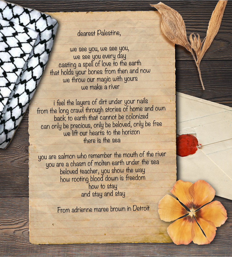 Love letters to Palestine