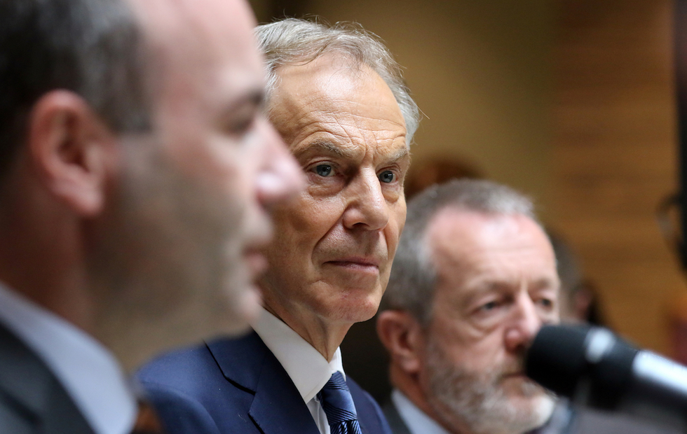 Former British Prime Minister Tony Blair (AFP)