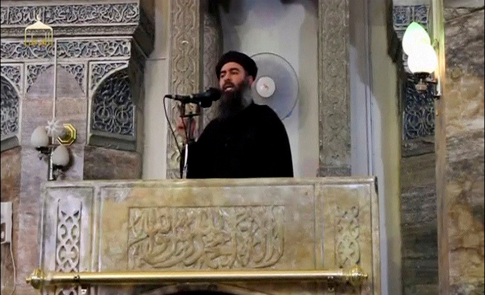 Islamic State chief urges militants to fight on