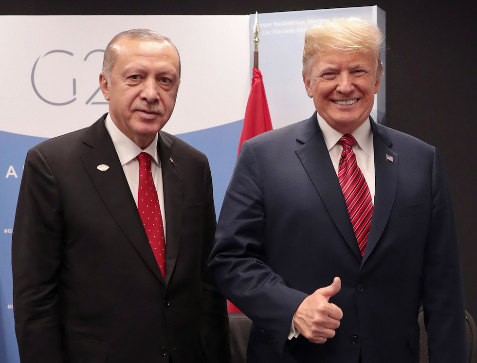 Erdogan and Trump discuss ‘coordination’ in northern Syria as tensions flare