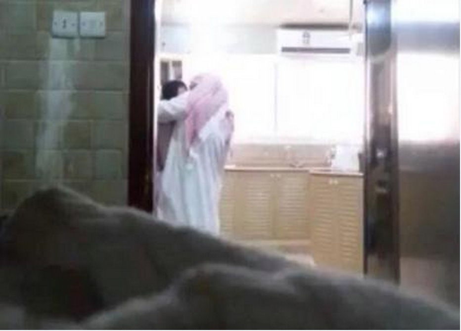 VIDEO: Saudi man caught in the act by wife's secret camera | Middle East Eye