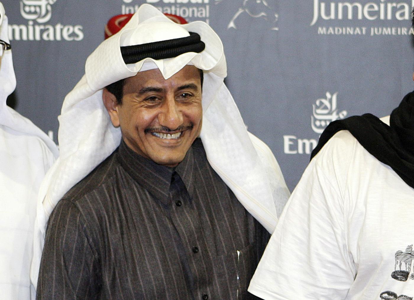 Nasser al-Qasabi, protagoniste de la série saoudienne Makhraj 7 (AFP)