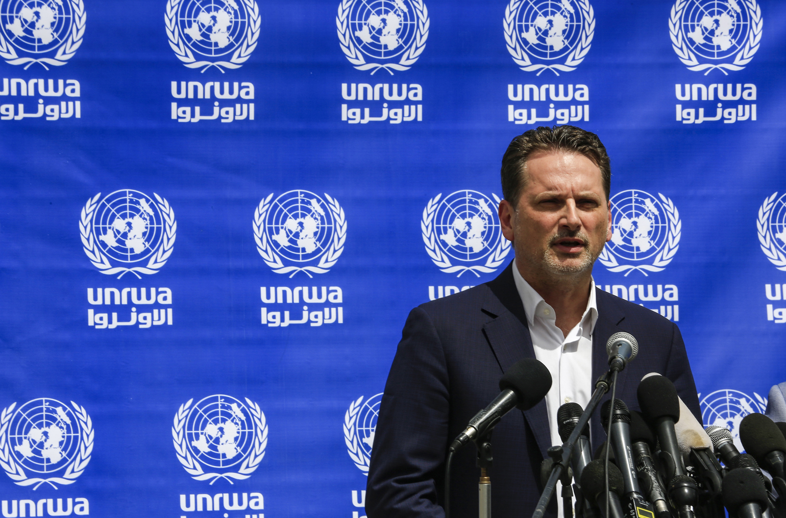 UNRWA chief Pierre Krahenbuhl critcises US proposed peace plan between Israel and Palestine (AFP)