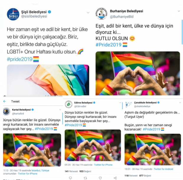 gay pride istanbul tweets