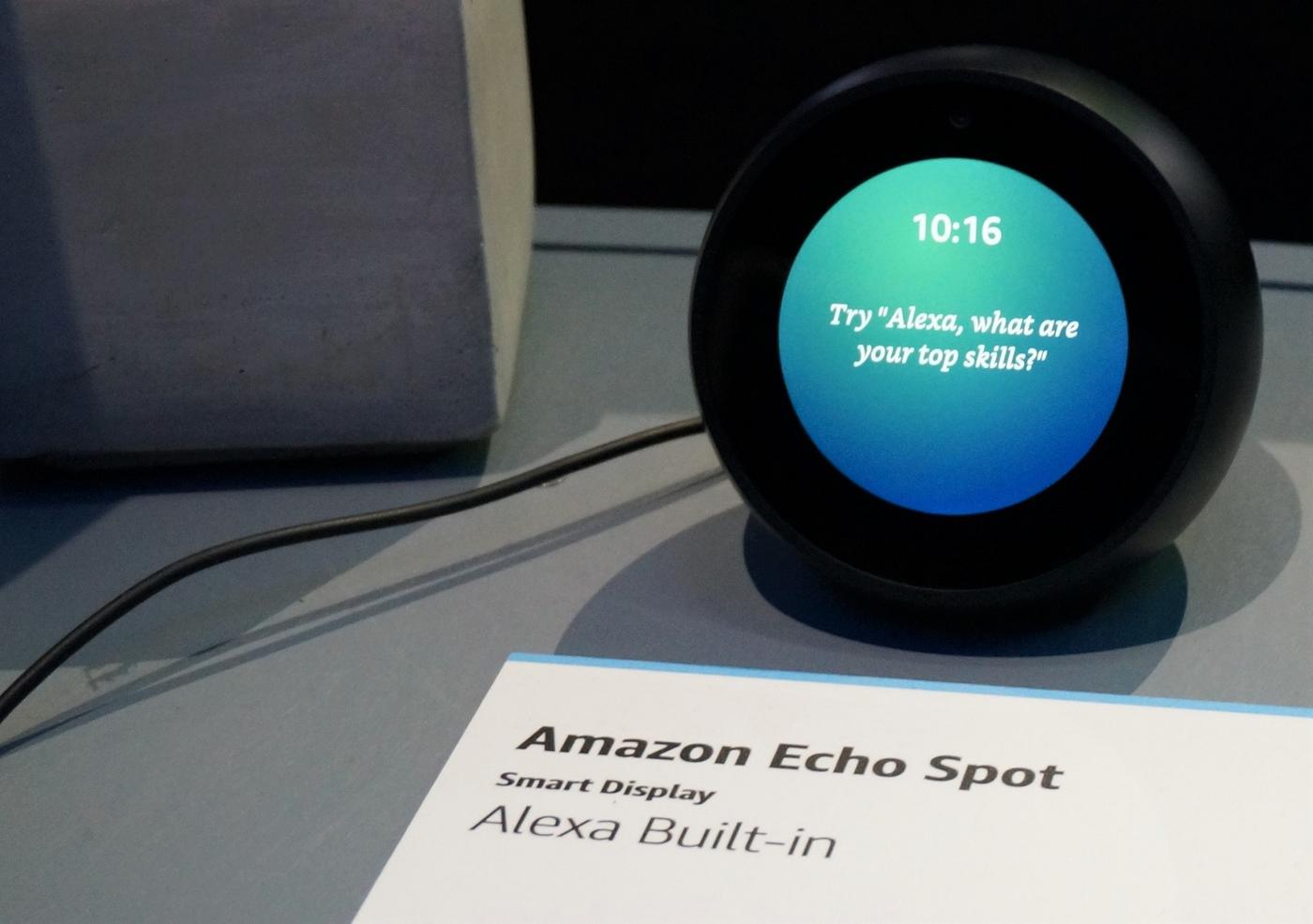 Alexa Amazon Echo Spot