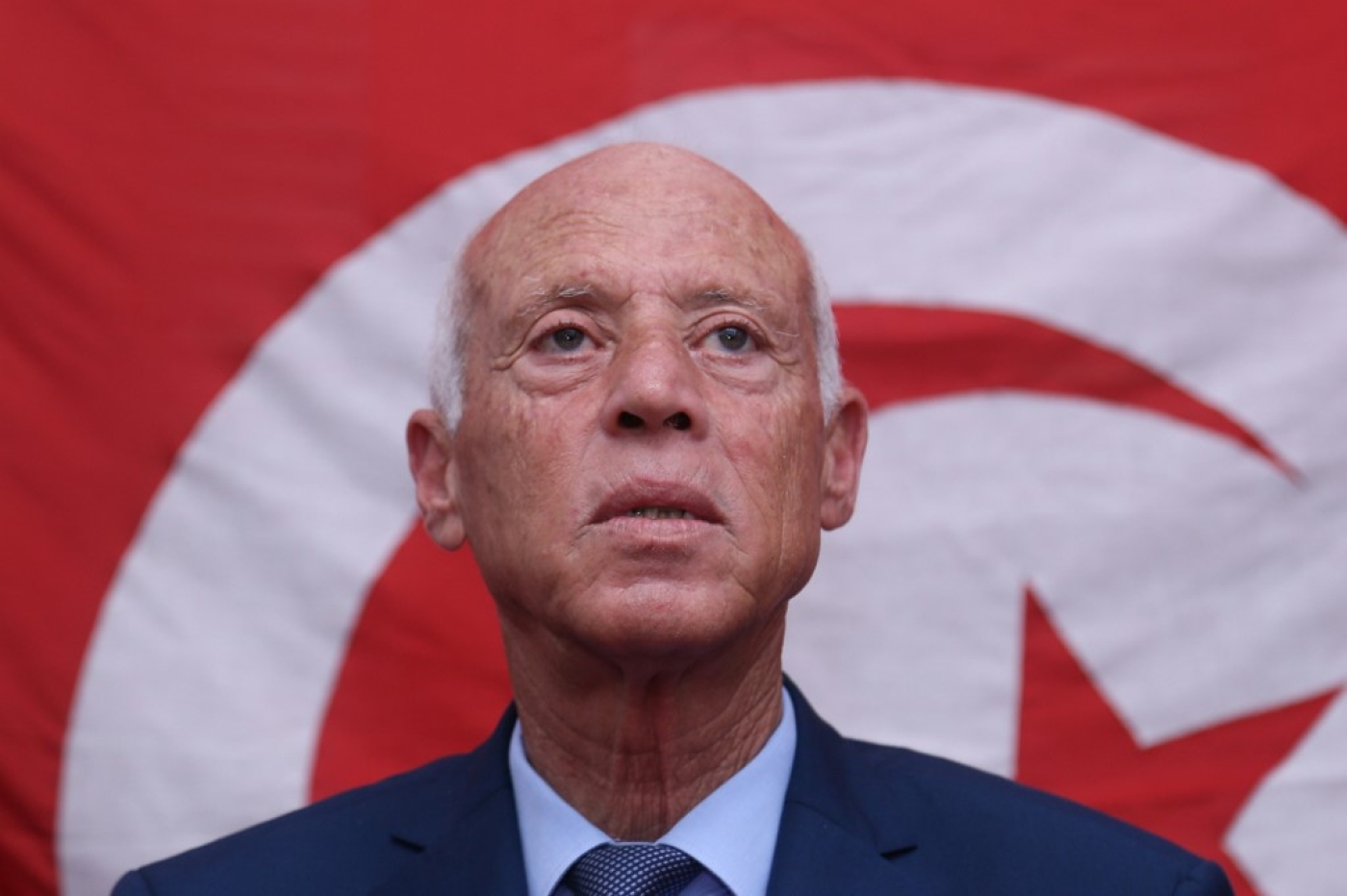 Ses références récurrentes au « peuple », sa défiance notoire à l’égard des partis ont valu au président tunisien d’être qualifié de « populiste » par ses détracteurs (AFP)
