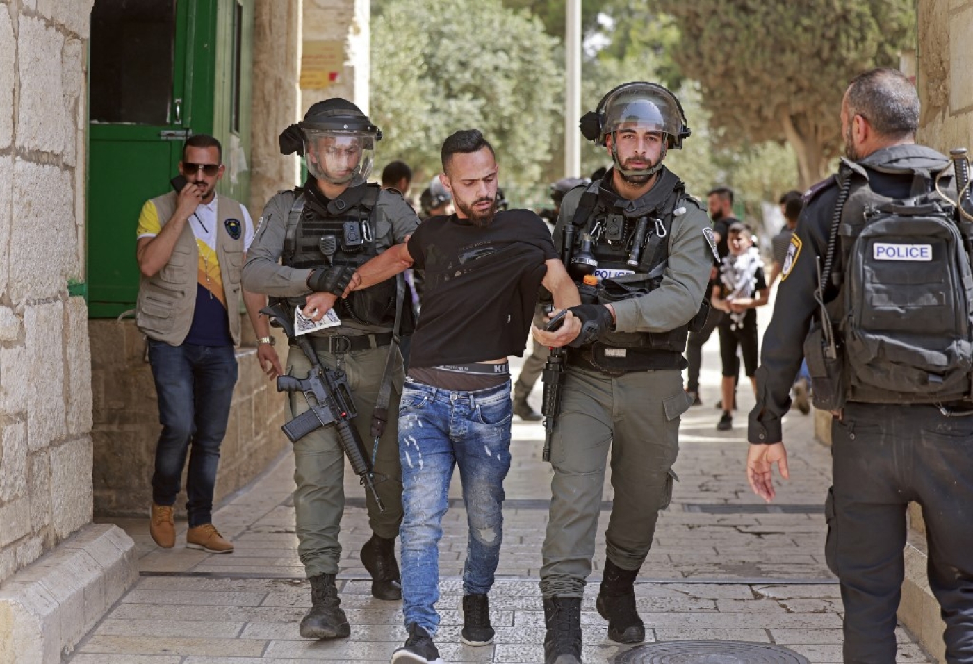 Israel: Polizei beginnt mit Massenverhaftungen von Palästinensern