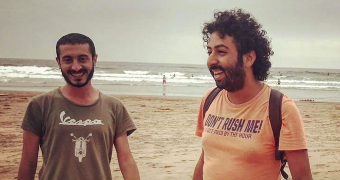 Imad Stitou (à gauche) et Omar Radi (à droite) (Facebook)