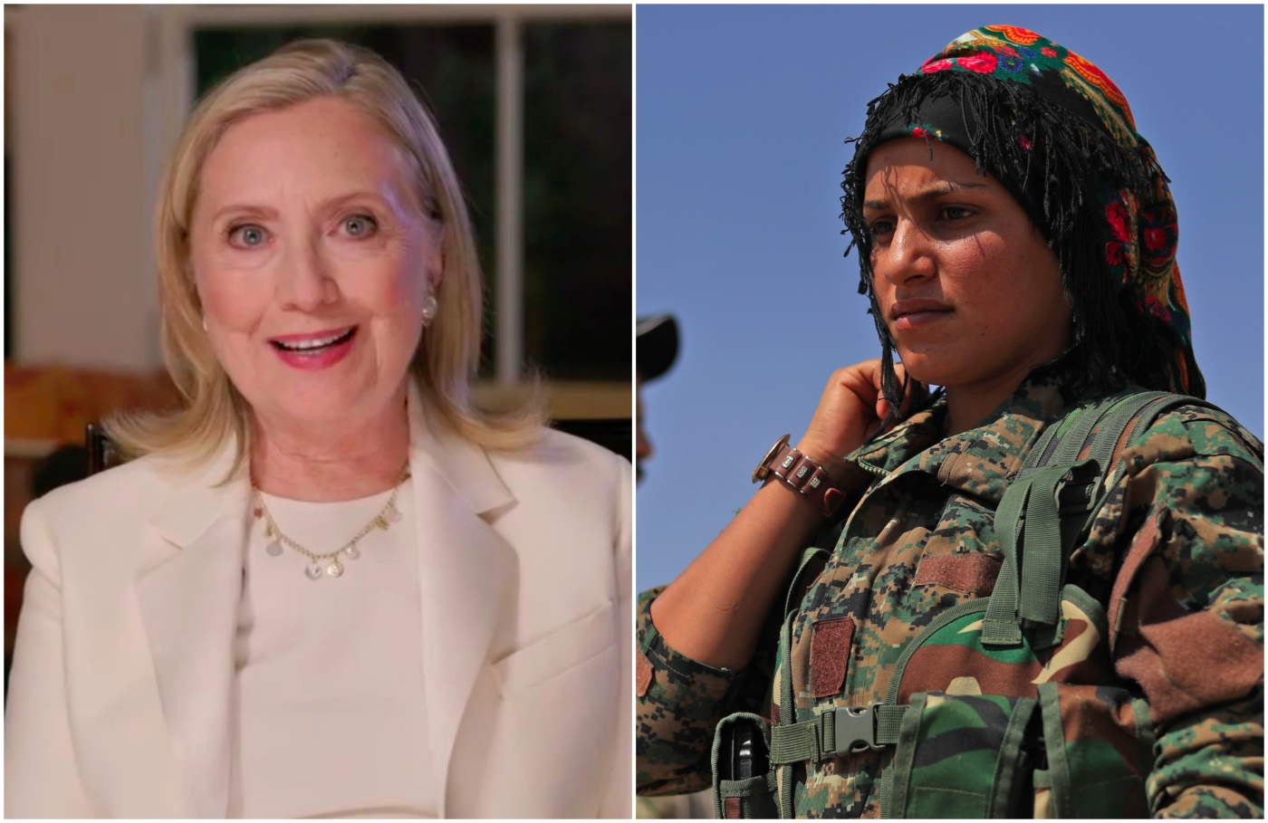 Hillary Clinton Set To Produce Tv Show About Female Kurdish Fighters Middle East Eye