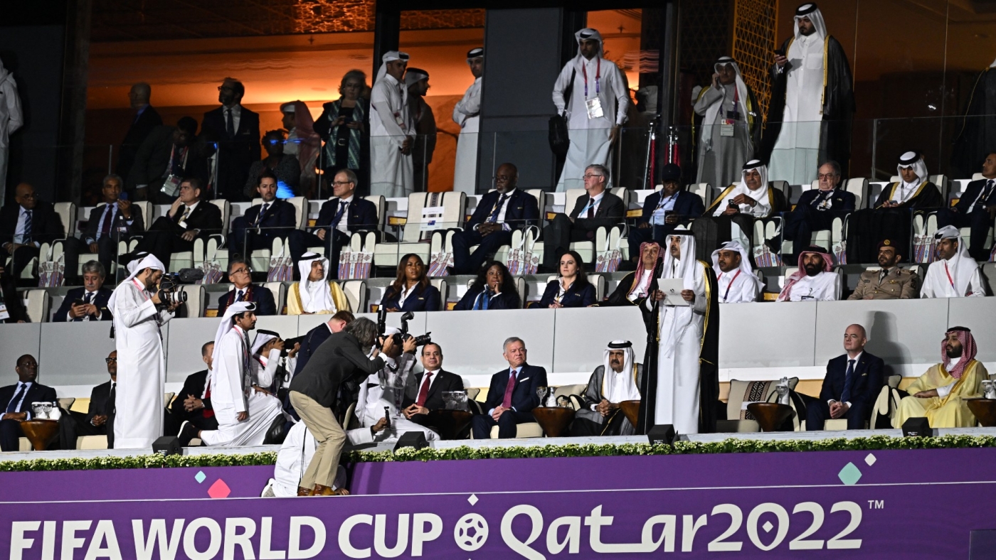 World Cup 2022 Which Middle East leaders were at the opening ceremony