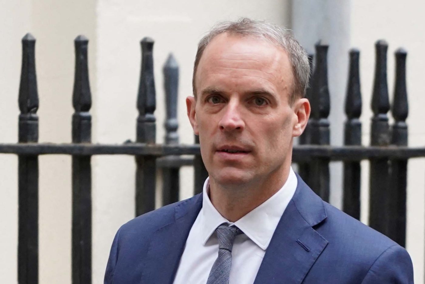 UK foreign minister Dominic Raab met with Saudi Crown Prince Mohammed bin Salman on Monday.