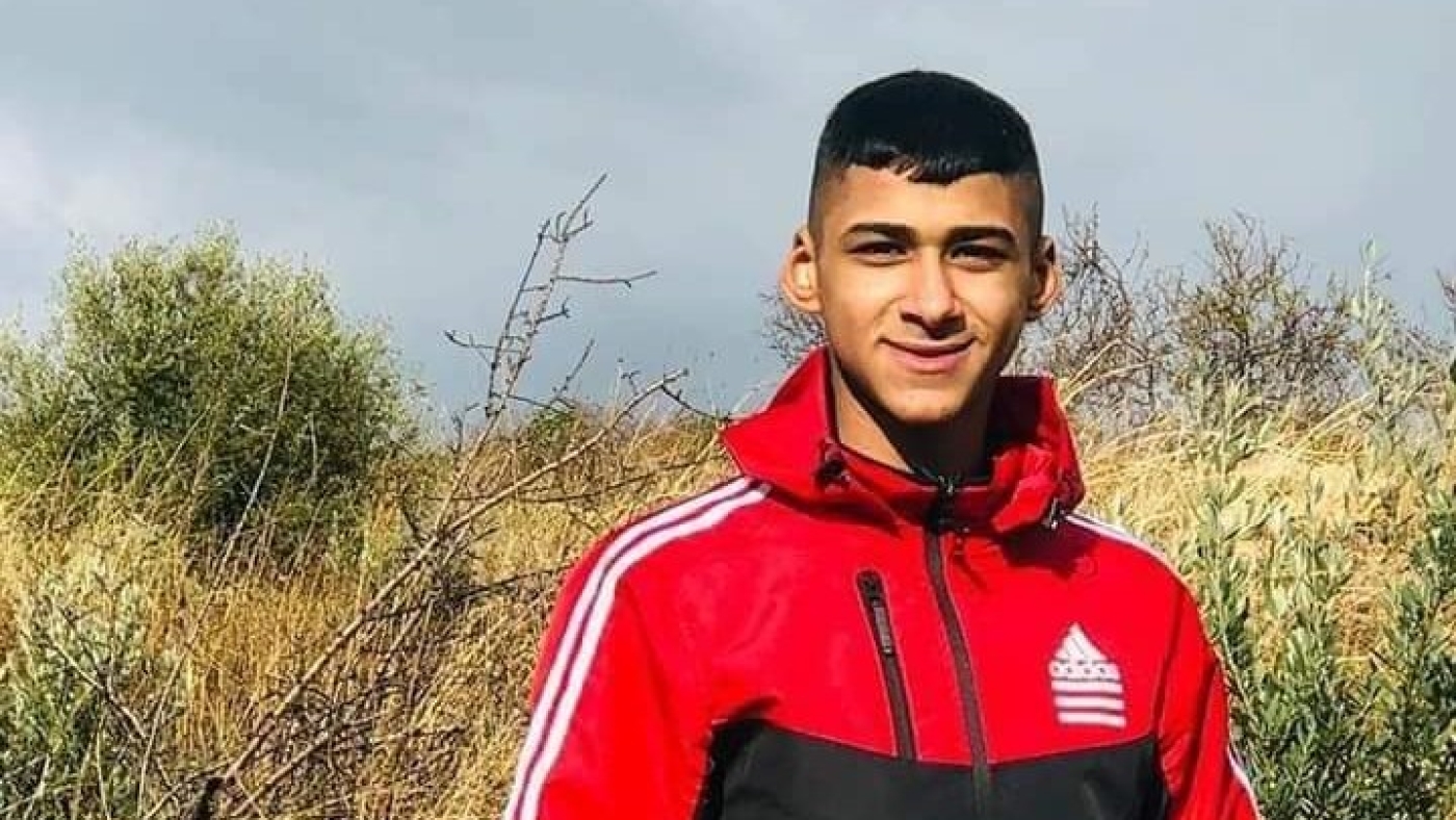 The absence of Palestinian teenager Sanad Abu Atiyeh has been deeply felt in Jenin refugee camp (Twitter)