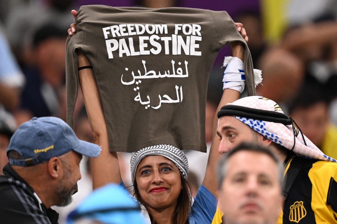 World Cup 2022 Seven times the Palestine flag took centre stage