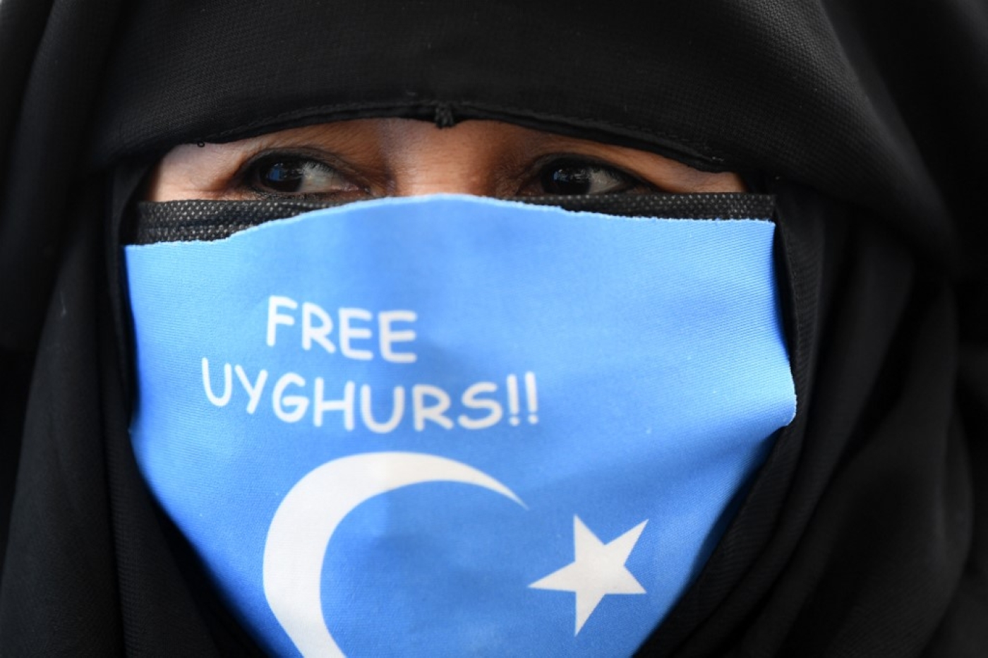 The Chinese government is accused of detaining more than one million Uyghurs and other Muslim minorities in Xinjiang (AFP)