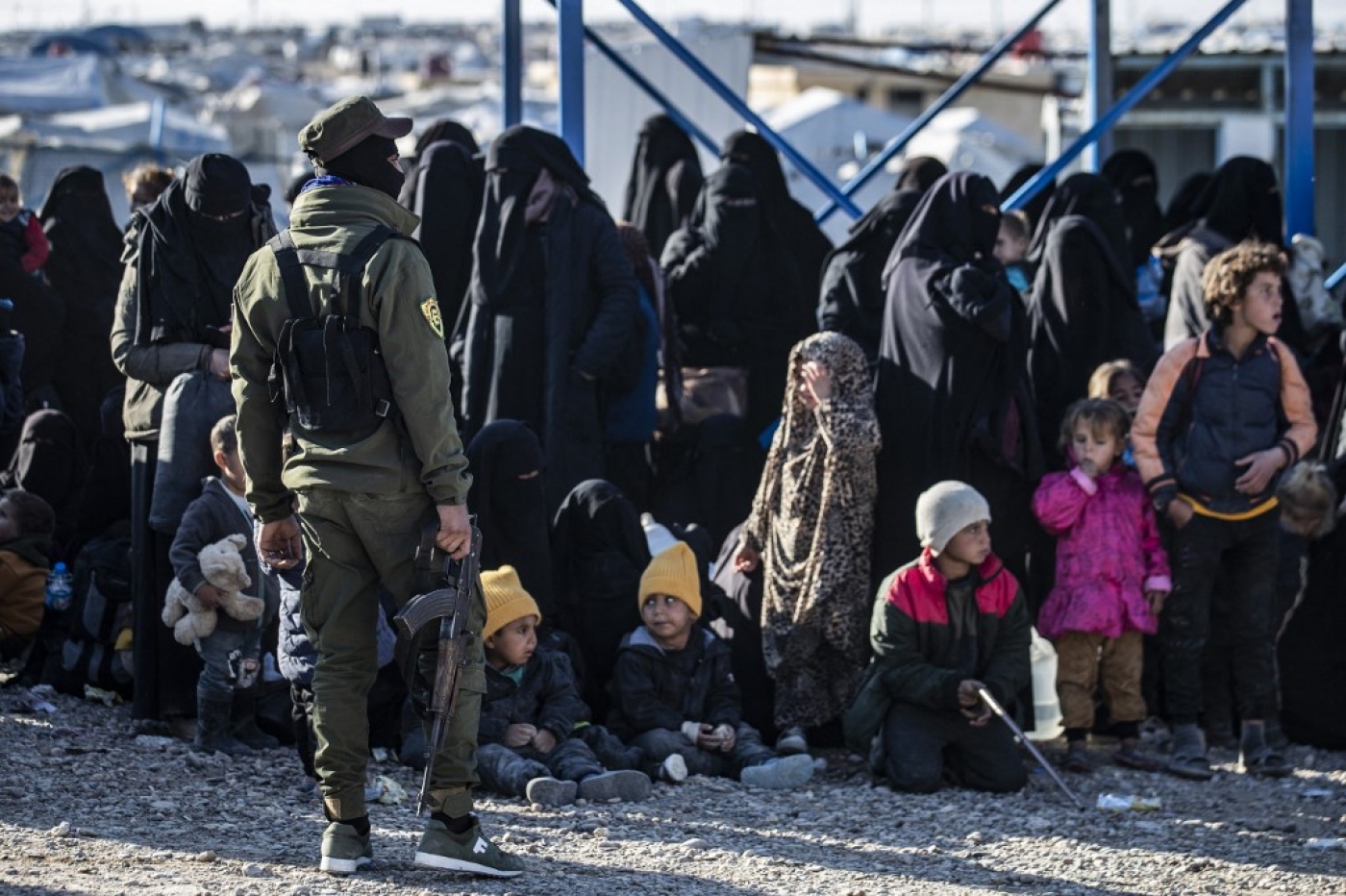 Tens of thousands of women and children have been detained in camps run by the Kurdish-led Syrian Democratic Forces militia in northeast Syria.
