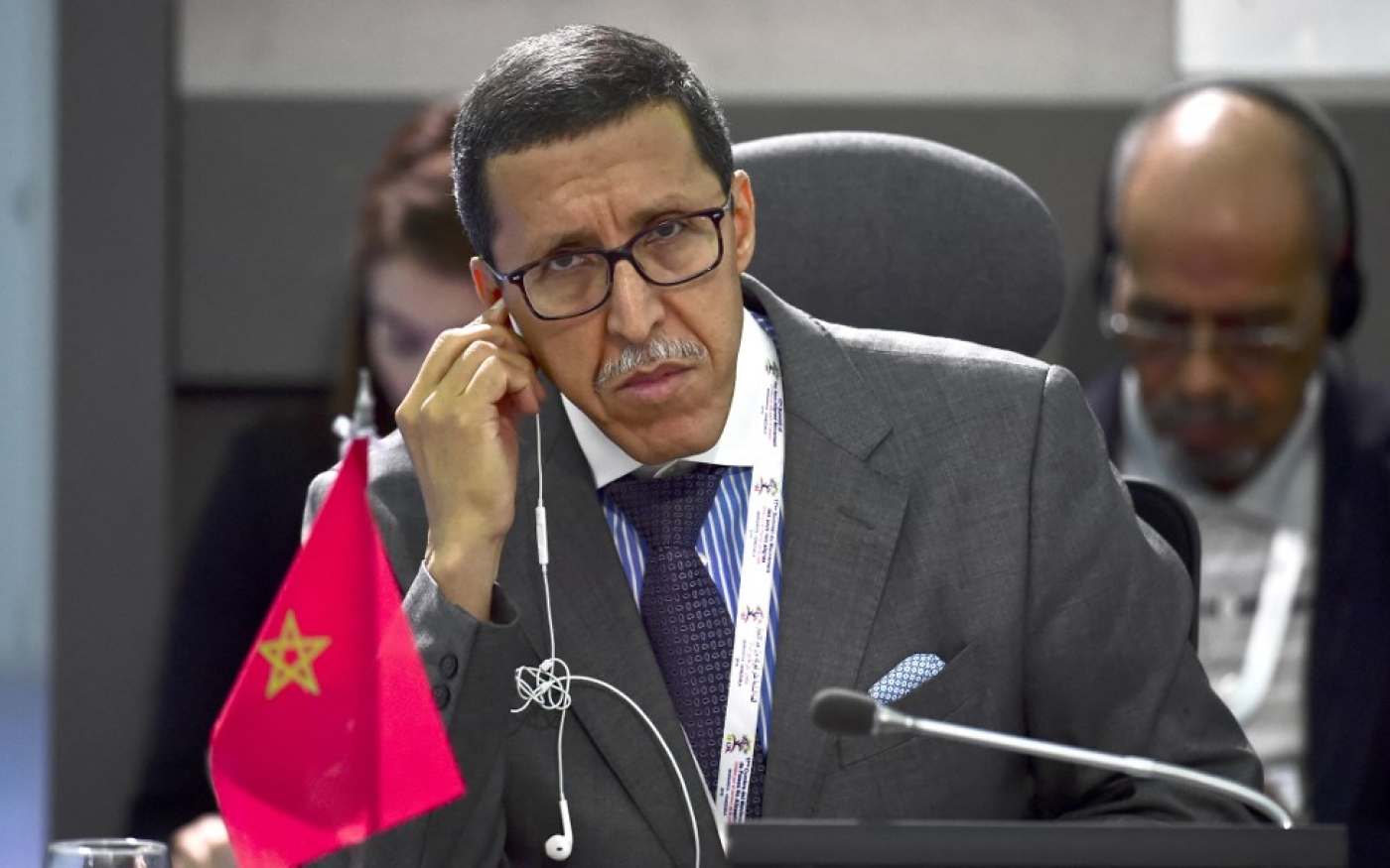 Pour Omar Hilale, représentant marocain aux Nations unies, « l’autodétermination n’est pas un principe à la carte » (AFP/Ronaldo Schemidt)